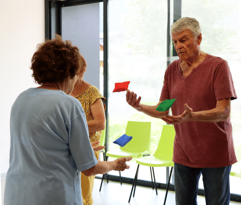 Brain Ball Bien Vieillir Collectif sacs lestés
