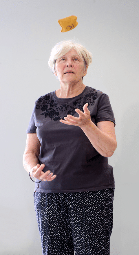 Brain Ball Bien Vieillir Femme lance sac lesté