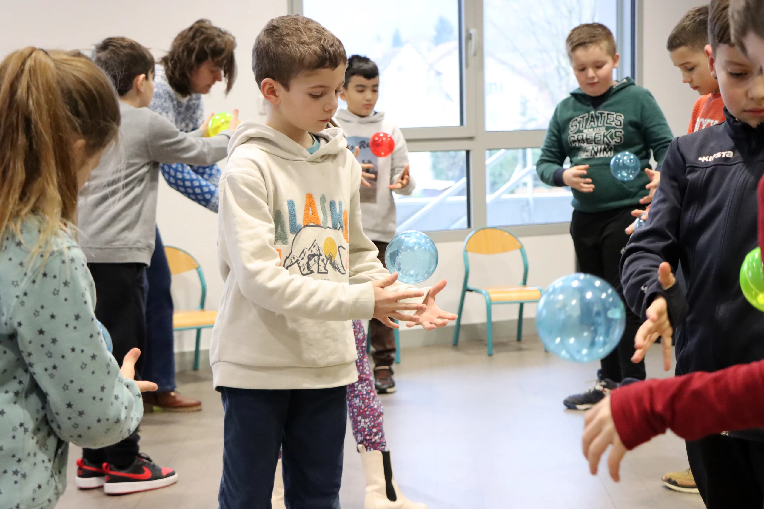 Pause active en classe avec le Brain Ball