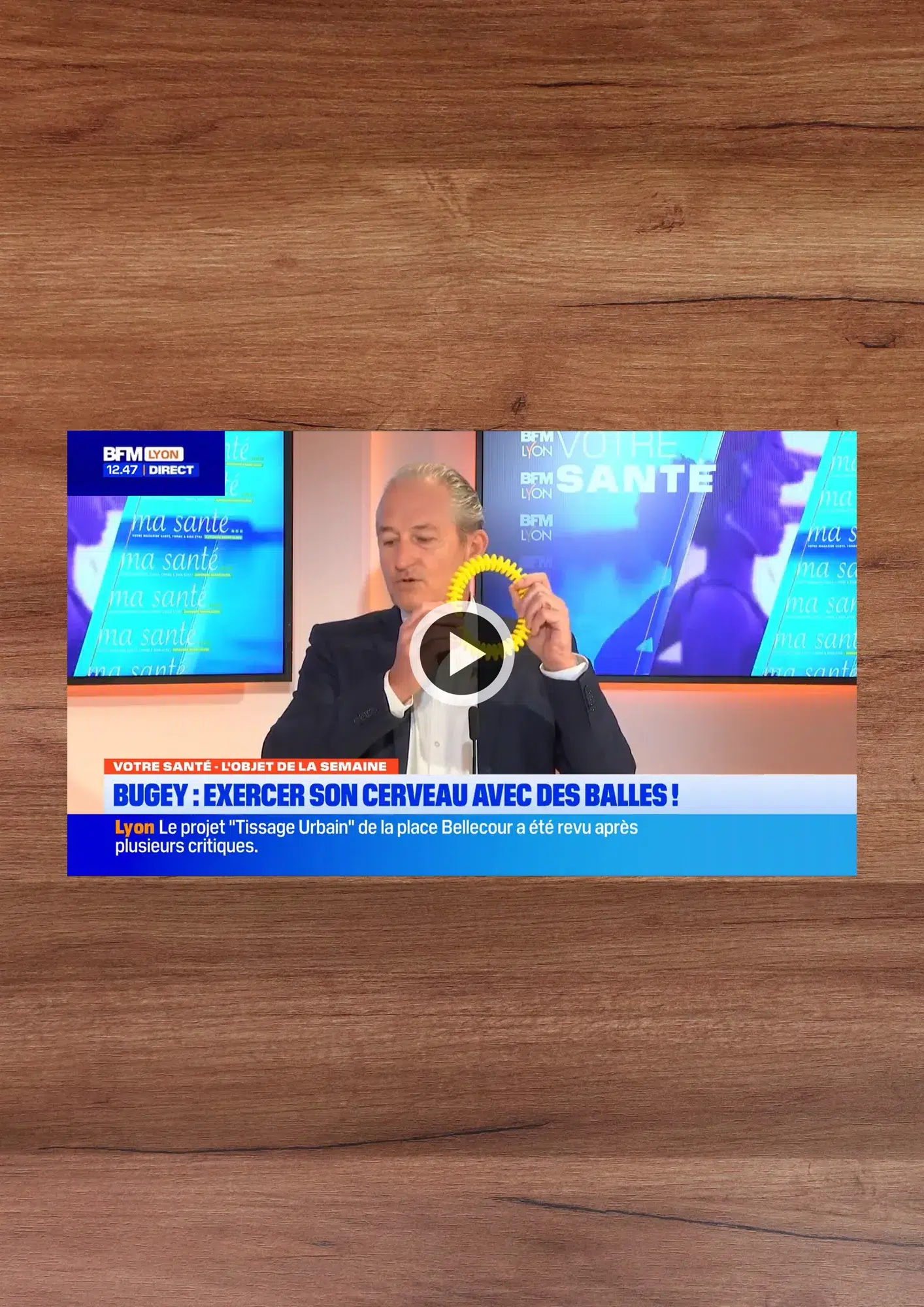 Brain Ball - BFM Lyon - Ma Santé 20250325
